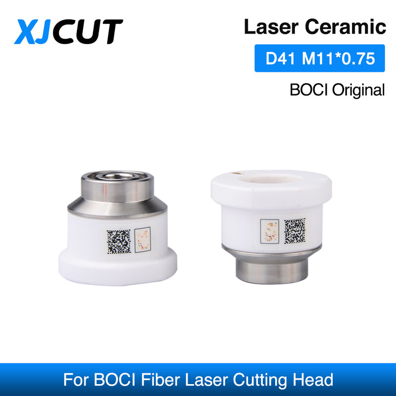 XICUT-Suporte cerâmico original do bocal do laser BOCI para a fibra de Boci, cabeça de corte BLT640 BLT641 BLT420, D41 H33.5 M11 mm
