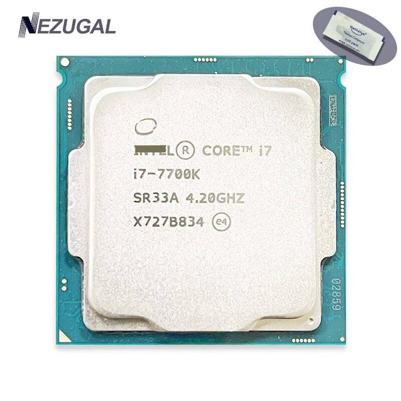 I7-7700K i7 7700K 4,2 GHz четырехъядерный восьмипоточный процессор 8M 91W LGA 1151