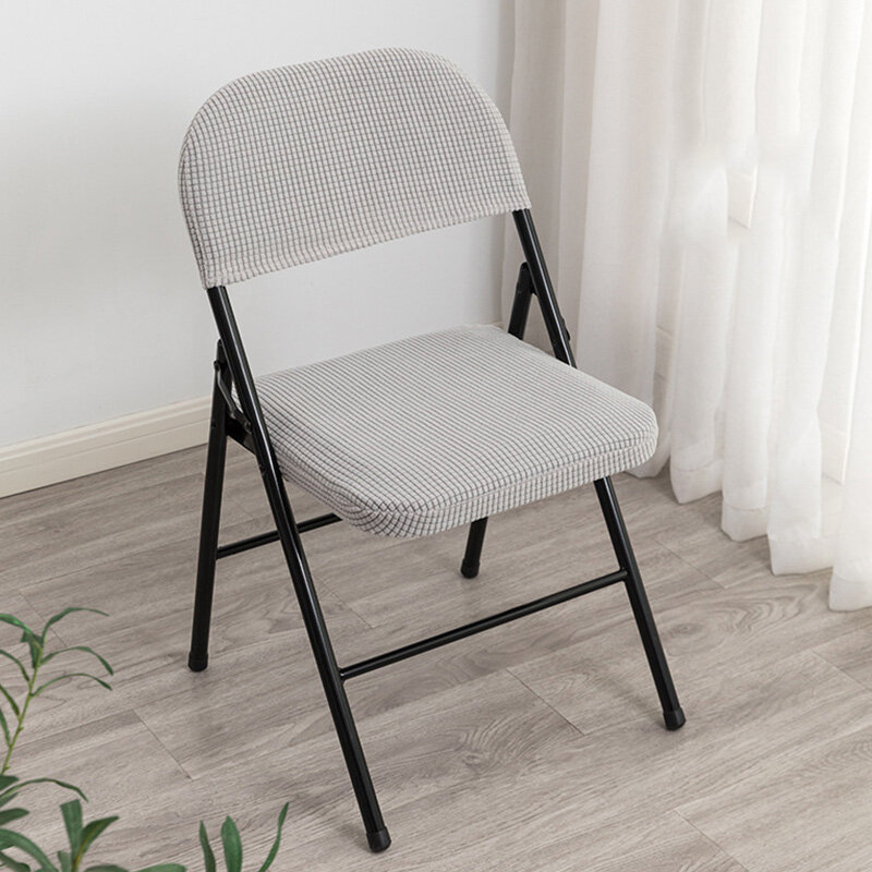 2 pçs dobrável capa de cadeira de jantar caso de assento protetor de encosto cadeira slipcover cadeira elástica slipcover assento housse capa de almofada