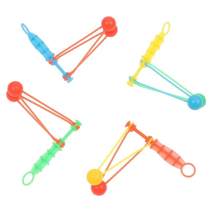 Классический Ностальгический Досуг пластиковые ручные встряхивающиеся двойные шарики для детей Новинка смешанные игрушки для снятия стресса подарок на день рождения