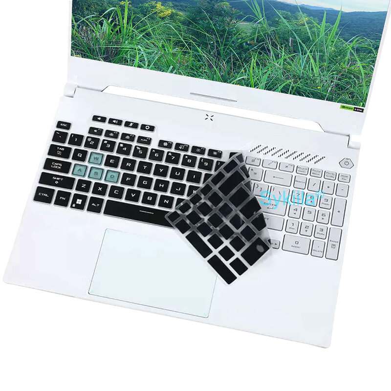 Cubierta de teclado para ASUS TUF Gaming A15 A16 A17 Dash F15 F17 FA507 FA617 FA707, funda de piel protectora de silicona, 15 16 17 Accesorios