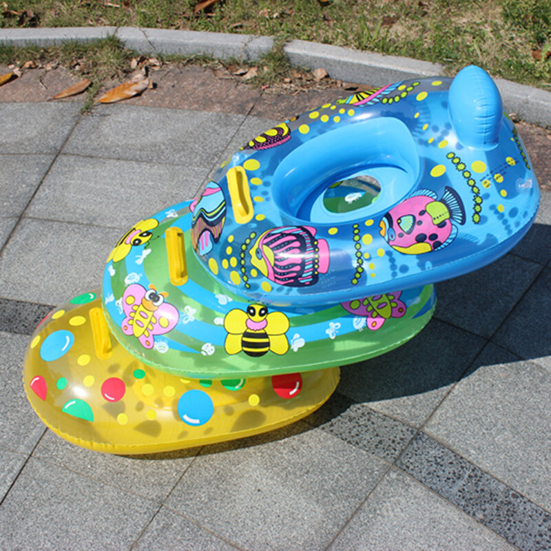Inflável natação anel para o bebê, piscina flutuador, água colchão anéis para crianças, 1pc