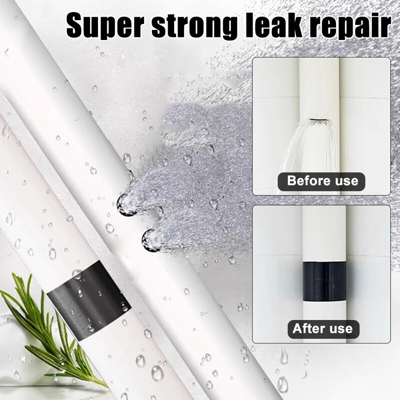 Super Forte Impermeável Leak-Trapping Adesivos, Stop Leaks, Fita de Reparação de Vedação, Adesivo Isolante Duto, 20x20cm