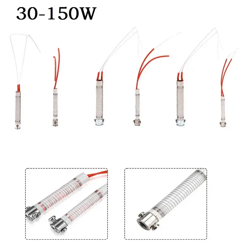 Electric Soldering Iron Core 220V External Heating Element Welding Equipment 30W 40W 60W 80W 100W 150W Heating Iron Core