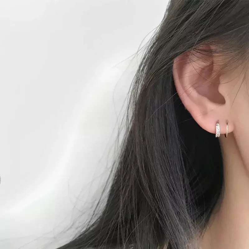 Vintage Metall Kupfer Runde Perle Twist Geometrische Spirale Doppelte Schicht Ohrring Für Frauen Schmetterling Spirale Ohrring Modeschmuck