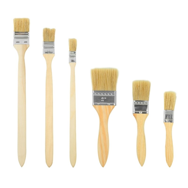 2023 New Professional Paint Brush Bristles Hair for Artist Oil Watercolor Gouache Acrylic