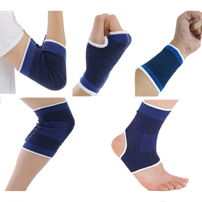 Uniwersalny ochraniacz na kostkę na siłownię do biegania bandaż na stopę elastyczny ochraniacz na orteza stawu skokowego sportowy do ćwiczeń