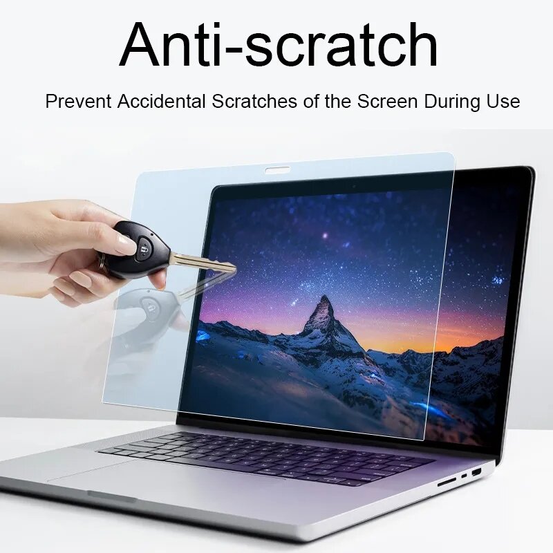 2 Stück Anti-Blaulicht-Displays chutz folie für MacBook Pro 13 Touch Bar a2338 a2289 a2251 a2159 a1989 a1706 Blends chutz folie