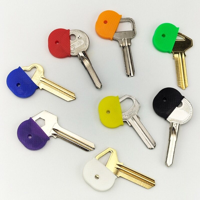 Die farbenfrohe Schlüsselhülle verbessert die Schlüsselerkennung mit modischer Elastizität