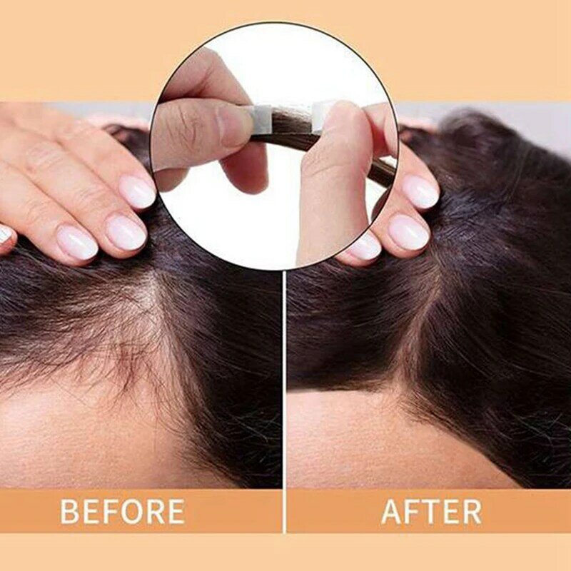 Cinta adhesiva de doble cara para peluca, tiras de extensión de sistema de cabello resistente al agua para peluquín/Peluca de encaje, 360 unids/lote