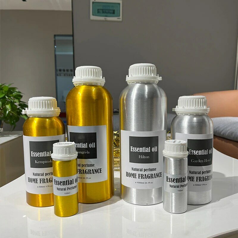 1000/500ml Premium Hotel Aromatherapy Essential Oil Supplement Liquid for Aroma Diffuser Home Fragrance Oil Hilton Ritz Carlton