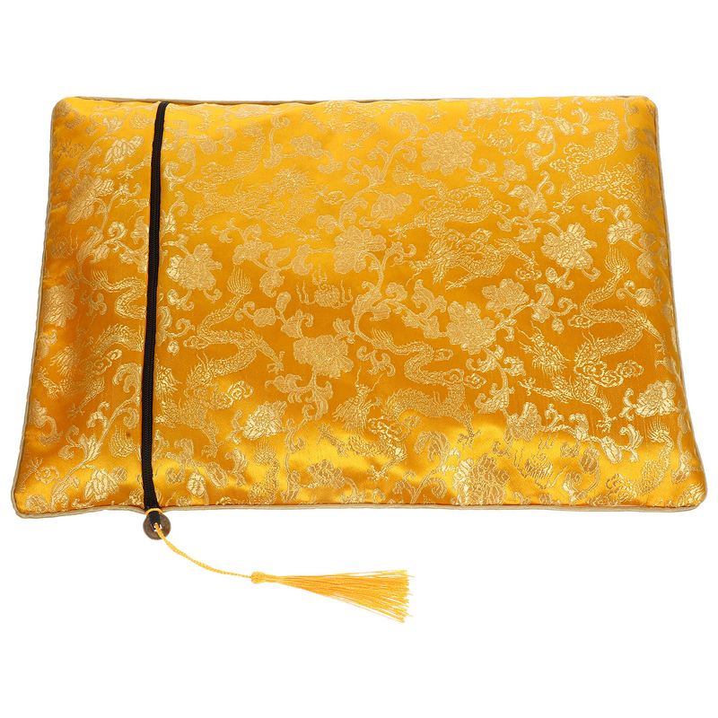 Многофункциональная сумка на молнии, Студенческая дорожная сумка для карандашей, шелковая переноска, декоративные канцелярские принадлежности