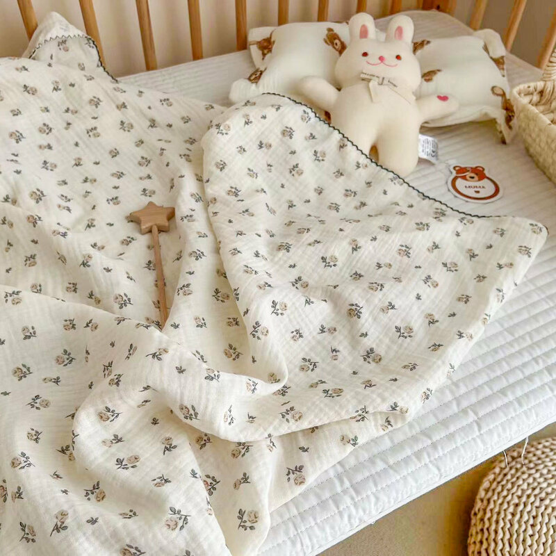 Cobertores de Musselina Macia Recém-Nascida, Cobertor Recebedor para Meninos e Meninas, Cobertor de Bebê, Essencial Infantil Envoltório Swaddle, 150cm