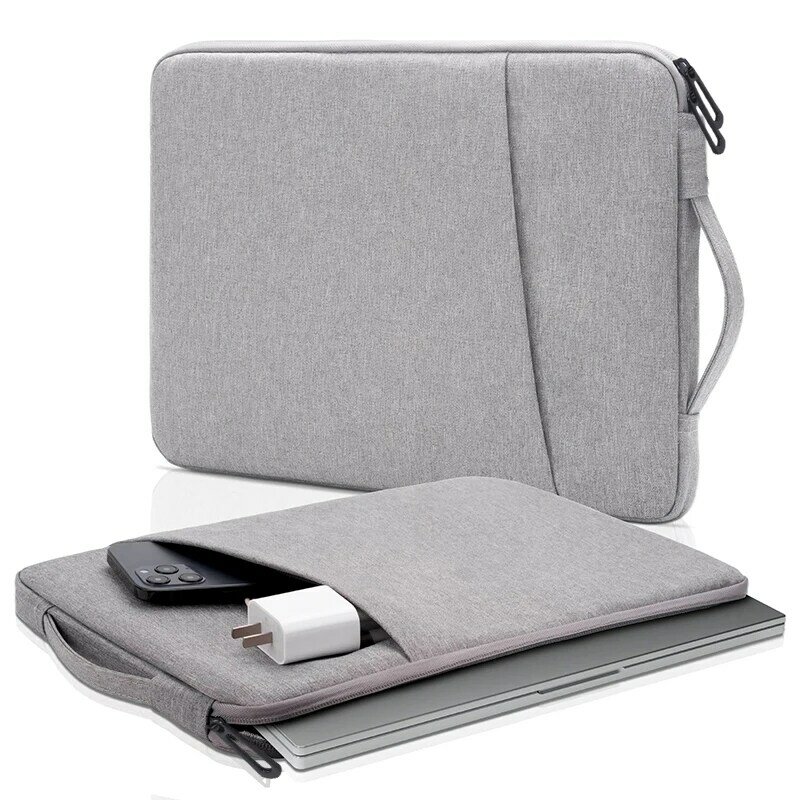 핸드백 노트북 가방, 경량 다층 방수 케이스, 휴대용 원 숄더 충격 방지 가방, 컴퓨터, iPad 노트북