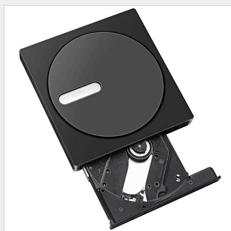 Portable Eksternal CD-RW DVD-RW Tipe C & USB3.0 CD DVD ROM Pemain Drive Penulis Penulis Ulang Burner untuk Mac Book Air/Pro Laptop