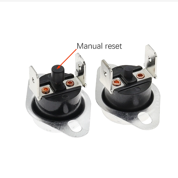 KSD301/303 for 40/80/85/90/95/100/105/110C-160 degrees manual reset thermostat normally closed temperature control sensor switch