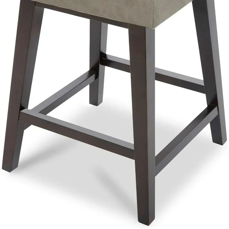 Барная фотостудия 2 дюйма, барный стул высотой стойки с мягкой спинкой из искусственной кожи, вращающийся барный стул, стул 26,8 h, барный стул