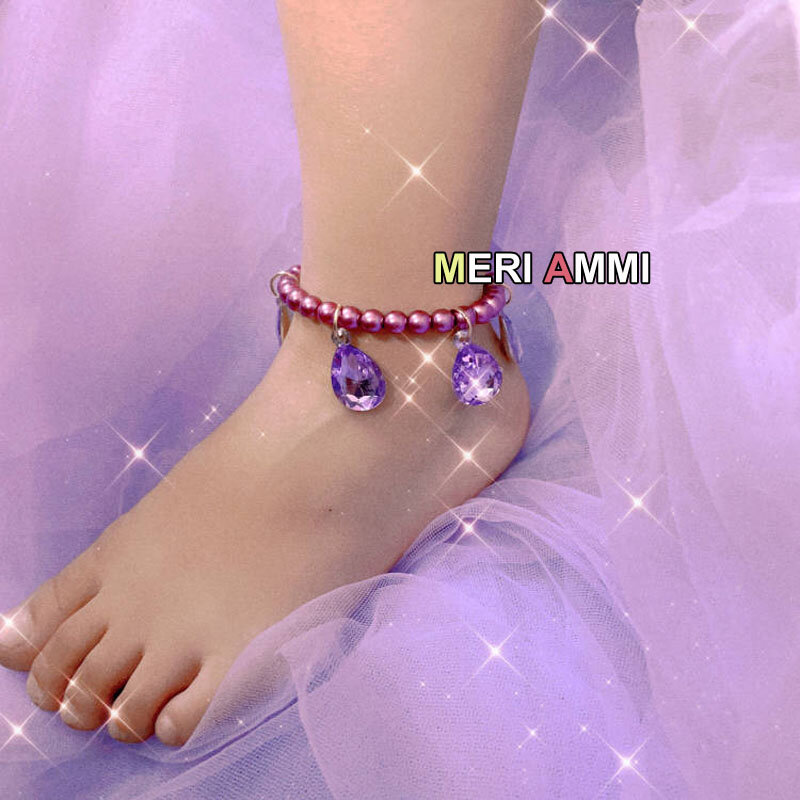 Kinder Mädchen Fee Schuhe für Asha Prinzessin Cosplay Ankelt Armband Füße Dekoration