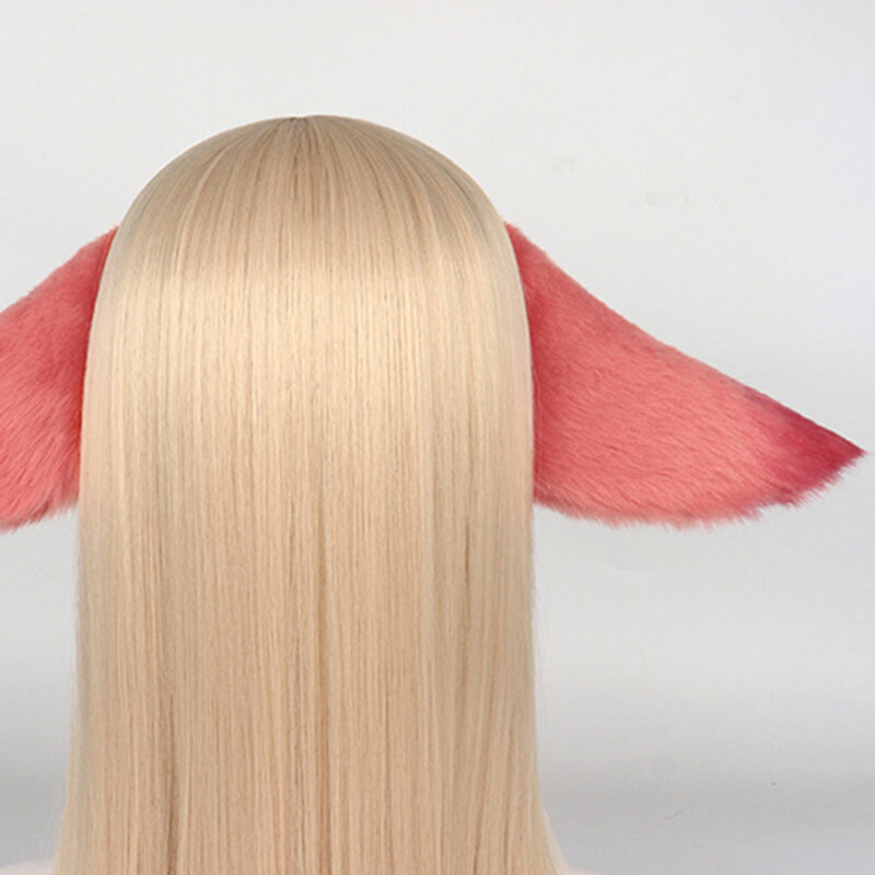 Opaska na głowę Genshin Impact Yae Miko Cosplay pluszowy lis uszy nakrycie głowy Lolita impreza z okazji Halloween kostiumy do gry akcesoria do włosów