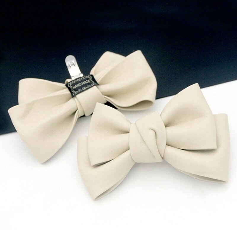 2Pcs Removable Shoe Clips Leather Bow Shoe Clips Shoe Jewelry Clips Wedding Party Shoe Buckle