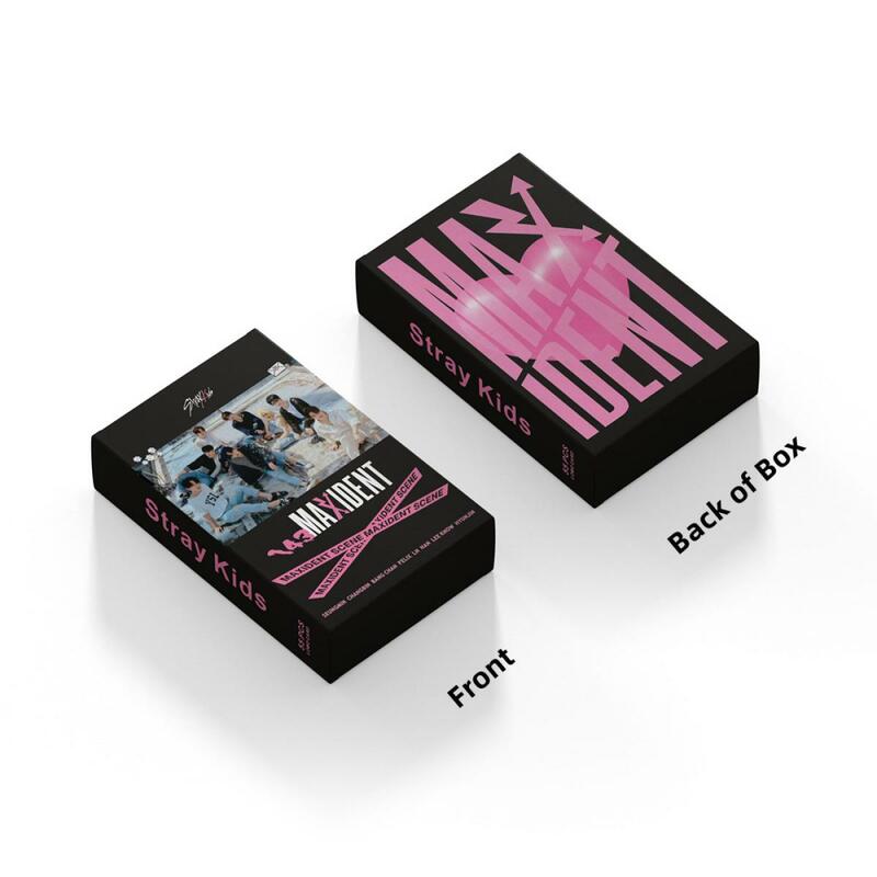XIURAN 55 Pcs SK MAXIDENT Album Lomo Card Kpop Photocards  Postcards  Series