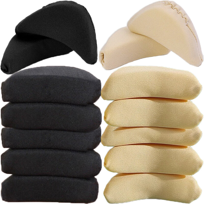 Almohadillas de esponja de ajuste para el antepié, plantillas de tacón alto para reducir el tamaño de los zapatos, protectores de relleno para zapatos, 1 a 5 pares