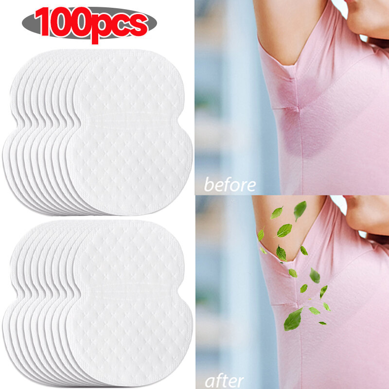 10-100pcs Disposable Underarm Antiperspirant Patch Summer Deodorants Sweat Pad Unisex Simple Anti-armpit Absorb Sweat Shield Pad