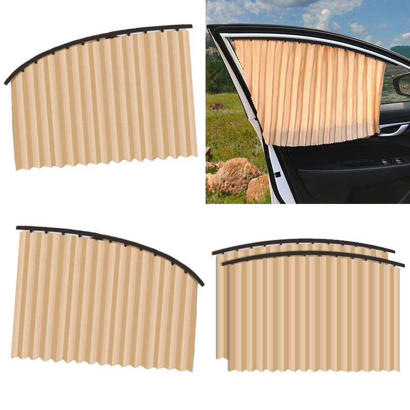 2 Stuks Auto Zonneschermen Magnetische Uv-bescherming Gordijn Privacy Window Zonnescherm Window Shield Auto Interieur Beschermende Accessoires