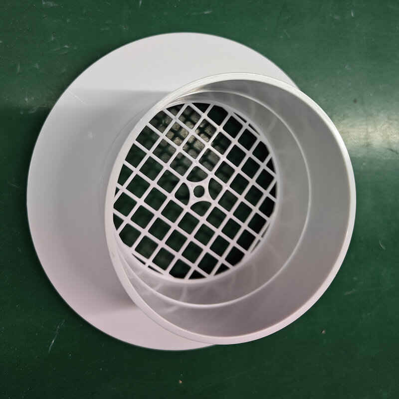 Wygodna wymiana złącza klimatyzatora Interfejs rury dostępu 100 mm Doskonała uszczelka Materiał PVC Łatwa instalacja