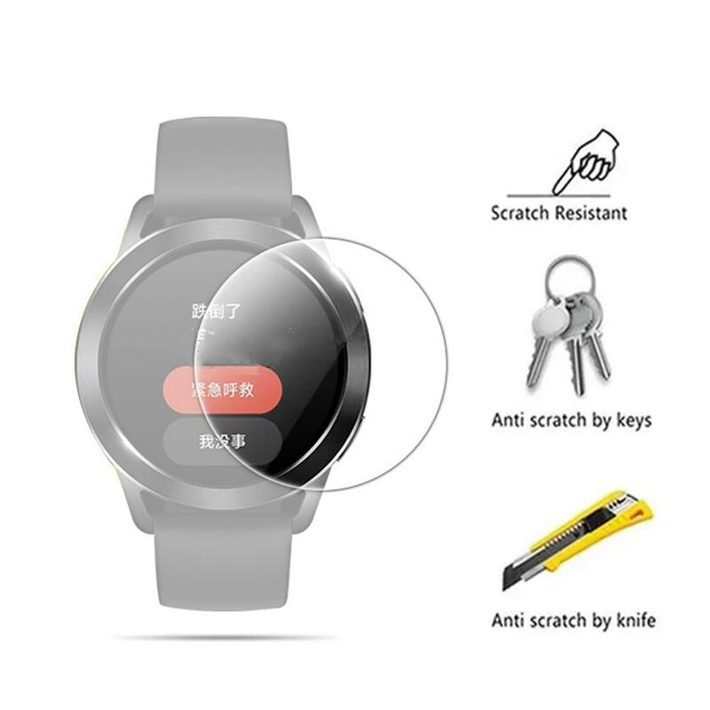 Watch Tempered Film Watch Soft Clear Protective Film Cover Anti-scratch Protecto Screen Screen Full Protecto Clear Water E1l7