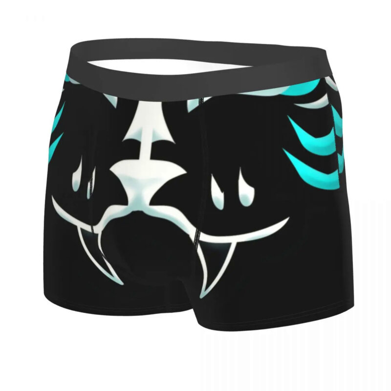 Boxers personalizados Dark Kitsune Fox para homens, Shorts Padrão Animal, Briefs de Impressão 3D, Cool Underwear, Cuecas