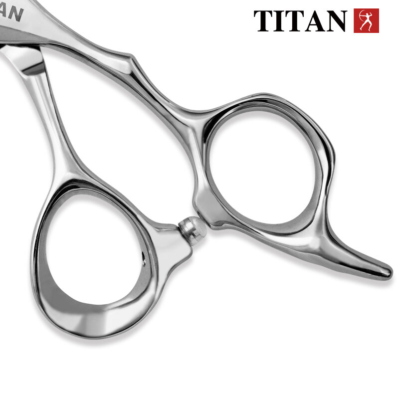 TITAN-Tijeras profesionales de peluquero, juego de corte de cabello de 5,5 y 6,0 pulgadas, acero japonés 440c