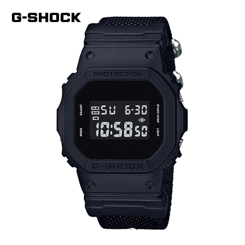 G-SHOCK DW 5600 orologi per uomo serie Small Cube Multi-funzione sport all'aria aperta antiurto LED Dial Dual Display orologio al quarzo