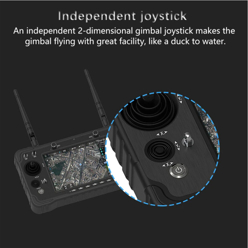 SKYDROID-Drones H16 con cámara de Control remoto, transmisor de Radio, 2,4 GHz, 1080P, transmisión de datos de vídeo Digital, receptor para UAV Vtol