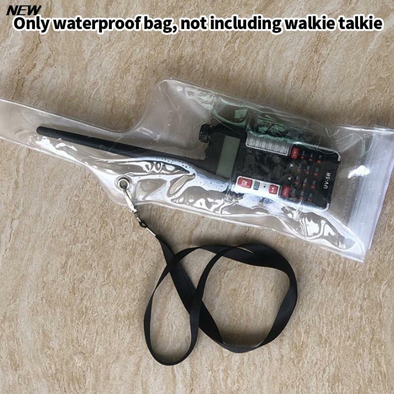 Portable Waterproof Rainproof Case Pouch For Baofeng Walkie Talkie Two-Way Radios Protector Cover