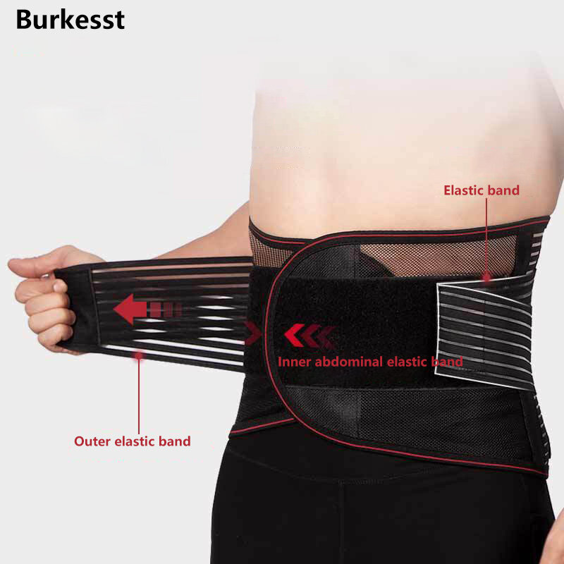 Protección de cintura fina y transpirable para correr, Placa de protección de cintura para Fitness, A3465