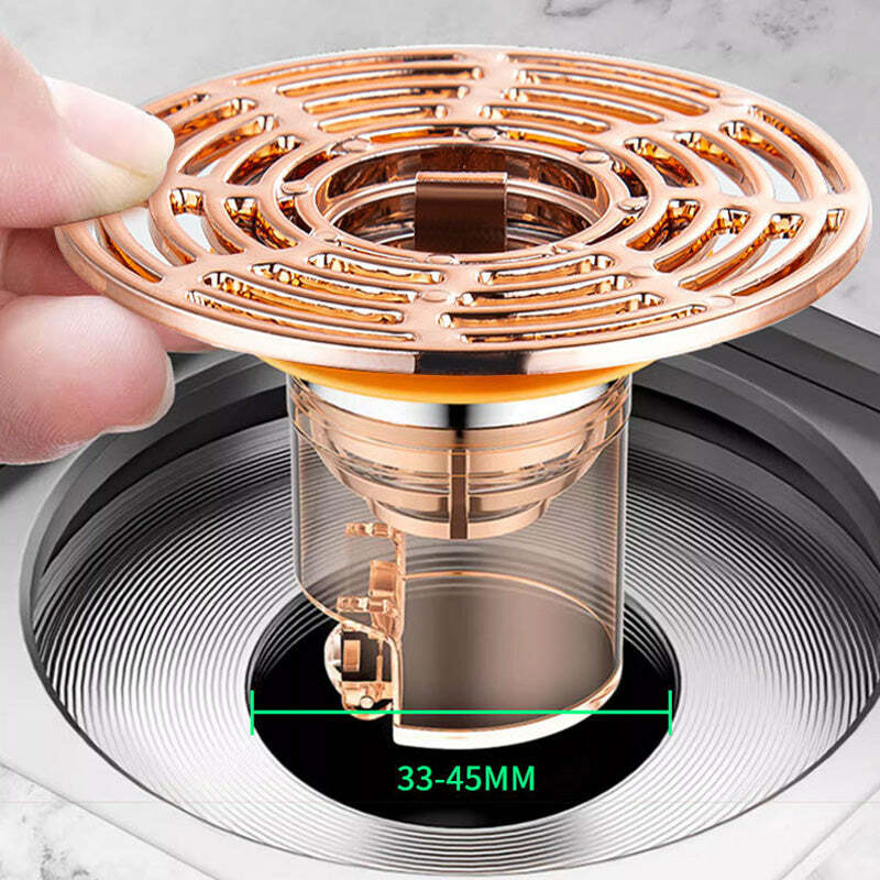 Magnetic Self-Closing Odor and Insect Proof Floor Drain Core Deodorant Anti-Odor No Smell Bathroom Toilet Sewer Shower Drain