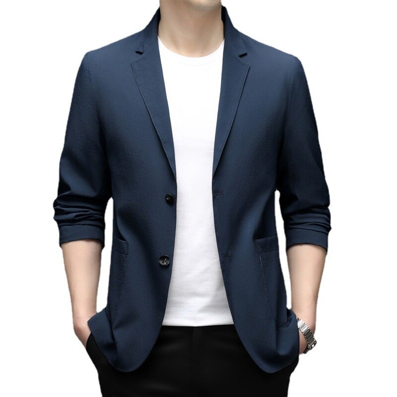 Terno pequeno e fino para homens, versão coreana, jaqueta juvenil, tendência de negócios, 6516-2023, Novo