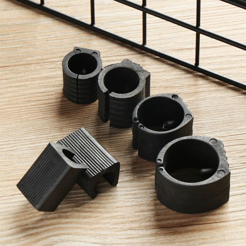 10Pcs Durable U Shaped Chair Leg Pad Useful Non-slip Tube Caps Anti-front Tilt Damper Stool Pipe Clamp Glides Floor Protector