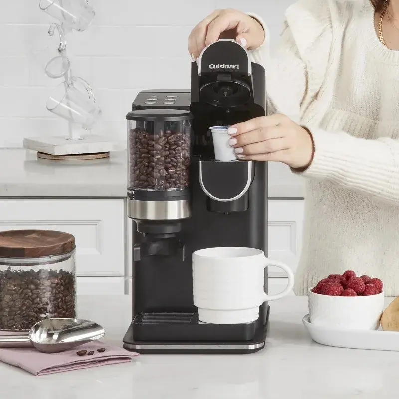 Grind & Brew™ Single-Serve Coffeemaker, 100g, Black, coffee maker machine You're Worth It