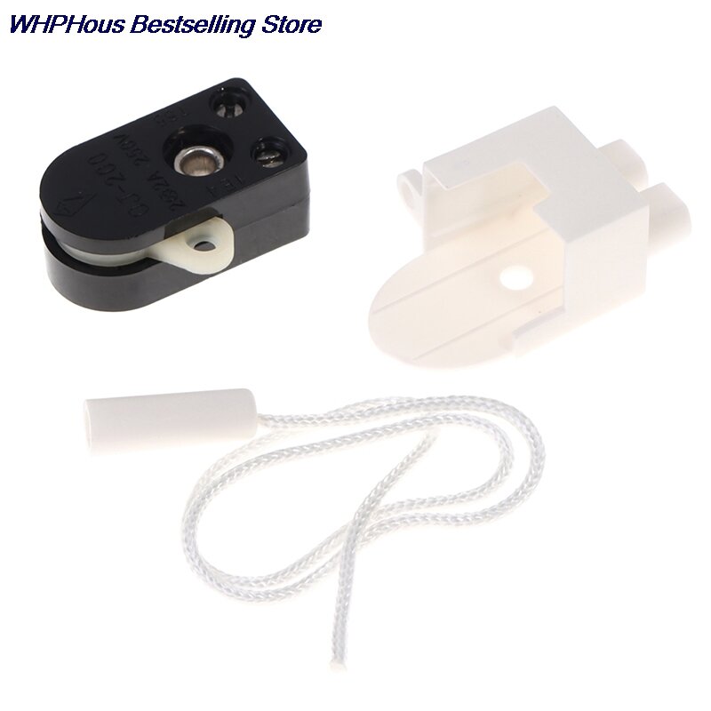 1pcs European Regulation 2p 3p Wire 200 Open Single Pull Control Switch