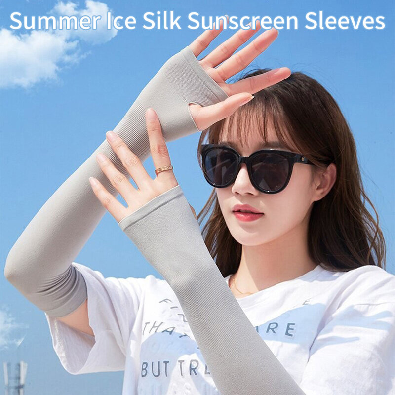 1 пара, женские летние рукава для защиты от солнца