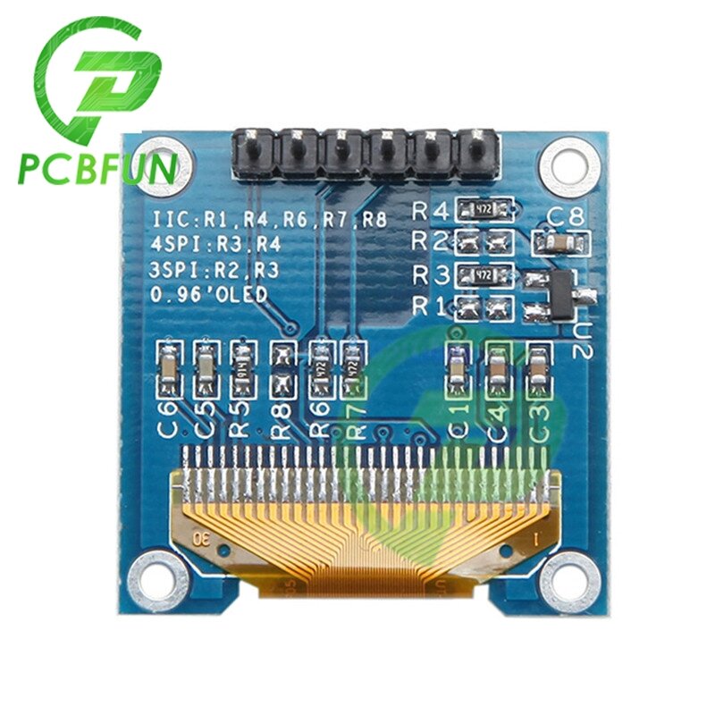 파란색, 흰색, 노란색 파란색 LCD 디스플레이 모듈 128x64 12864 OLED 드라이버 IC Arduino 51 3.3V 5V 호환