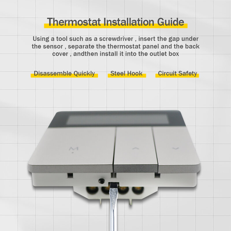 Tuya Wifi Slimme Thermostaat Elektrische Vloerverwarming Trv Water Gas Boiler Temperatuur Voice Afstandsbediening Voor Google Home Alexa