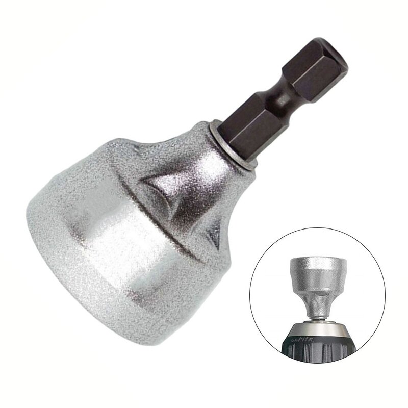 1pc Deburring External Chamfer Tool 1/4 Hex Quick Release Shank Trimming Cutter Screw Bolt Deburring Drill Tool For Remove Burr
