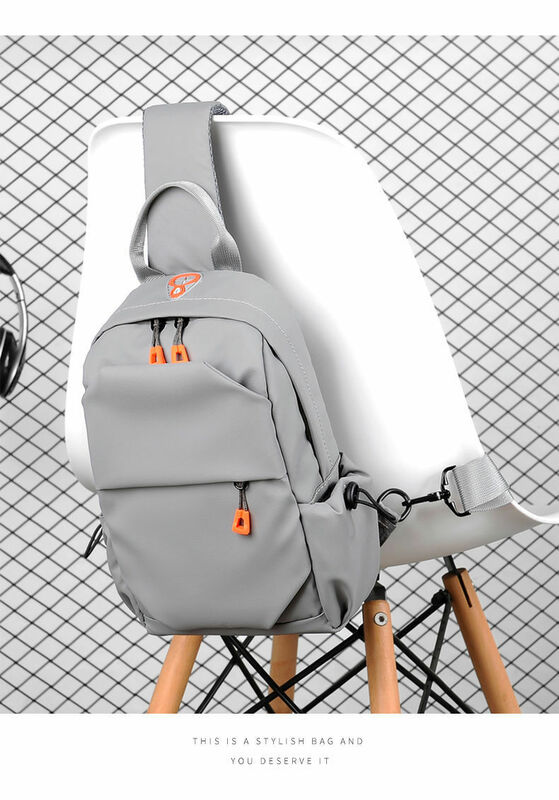 Męska wielofunkcyjna torba na ramię USB torba podróżna w stylu Crossbody torba ze sznurkiem torba na klatkę piersiowa torba listonoszka dla męskiej luksusowej marki