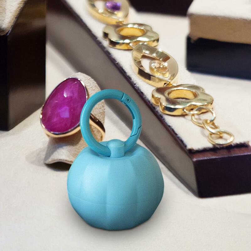 Portable Jewelry Storage Box for Traveling Decorative Women Jewelry Box for Charm Rings Earrings Stud Trinket Pendant
