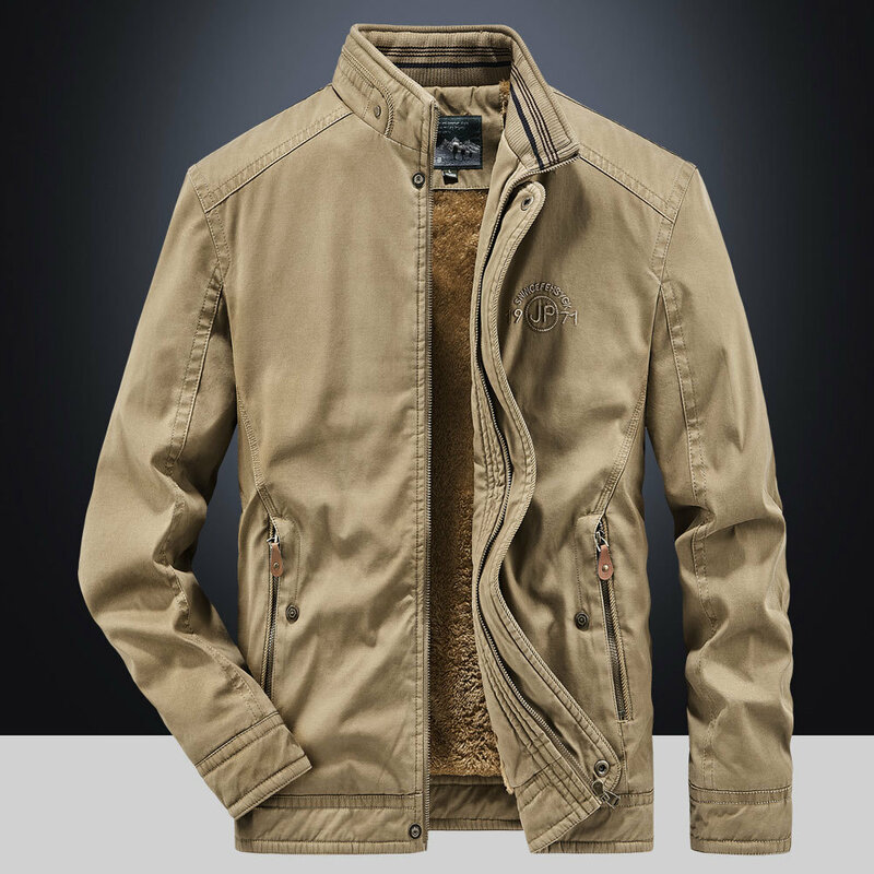 Jaqueta de blusão tática masculina, Parkas bombardeiro masculino, desgaste do trabalho, casaco casual, personalizada, roupas de aquecimento, inverno, novo
