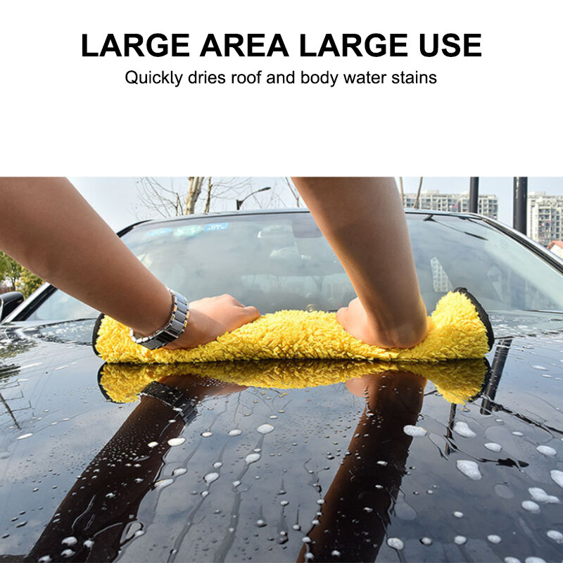 SEAMETAL High-end Microfiber Towel Car Wash Towel Detailing Cleaning Cloth Car Wash Drying Towel Car Absorbent Cleaning Products