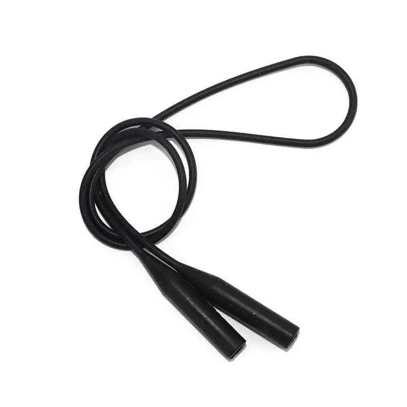 1/5 buah tali kacamata hitam silikon elastis warna permen tali kacamata olahraga antiselip tali kacamata tali pemegang kabel